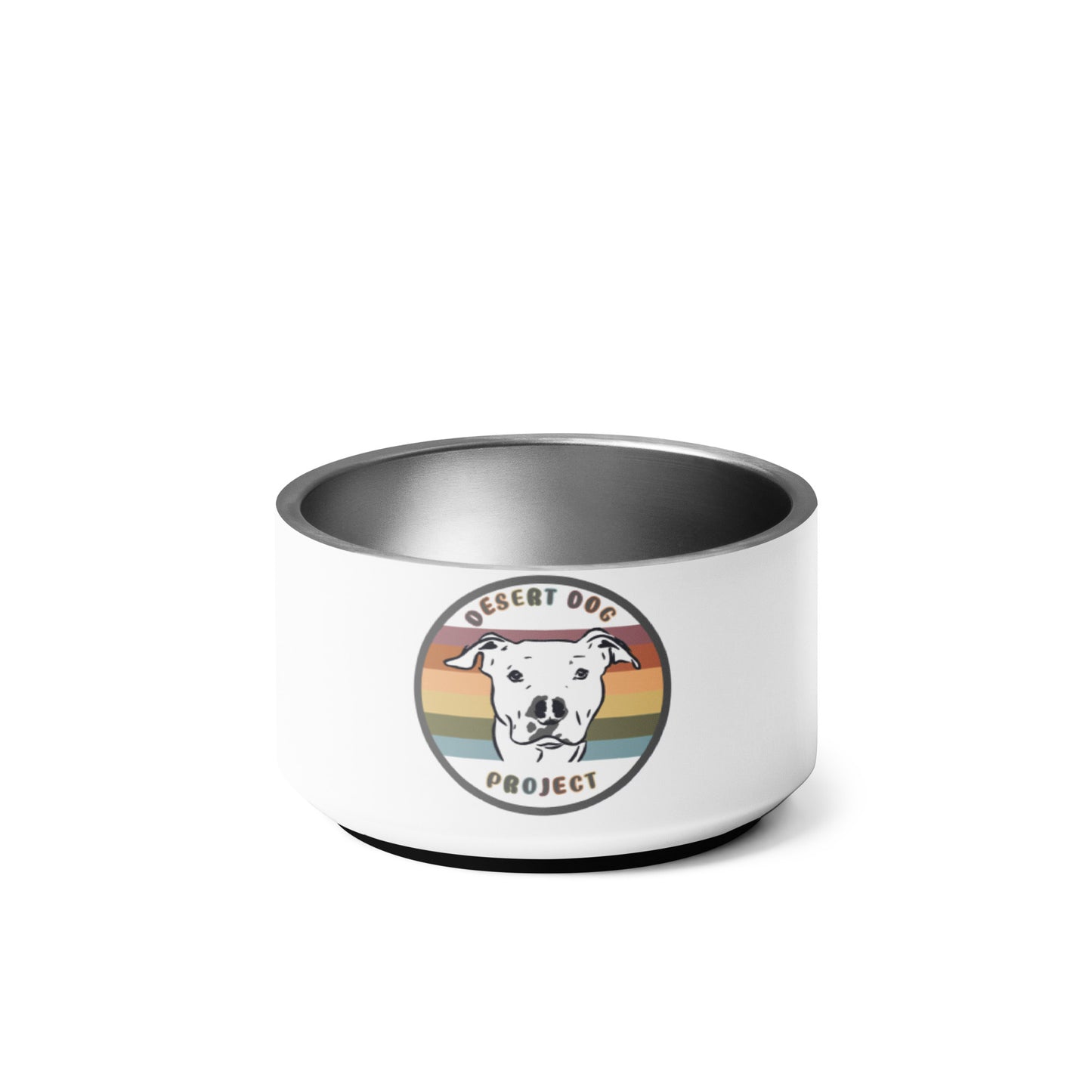 DDP Rainbow Logo pet bowl