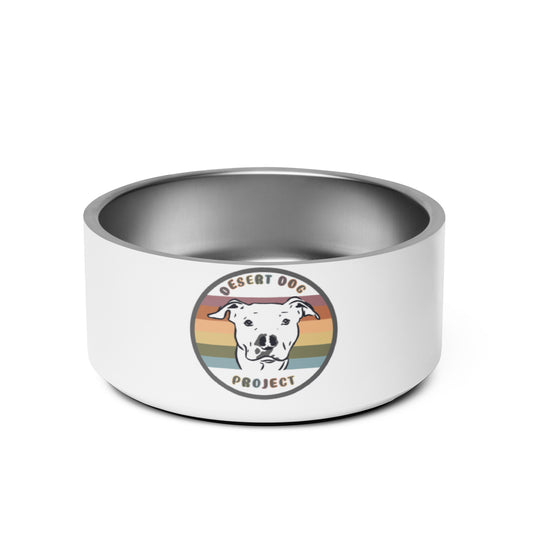 DDP Rainbow Logo pet bowl