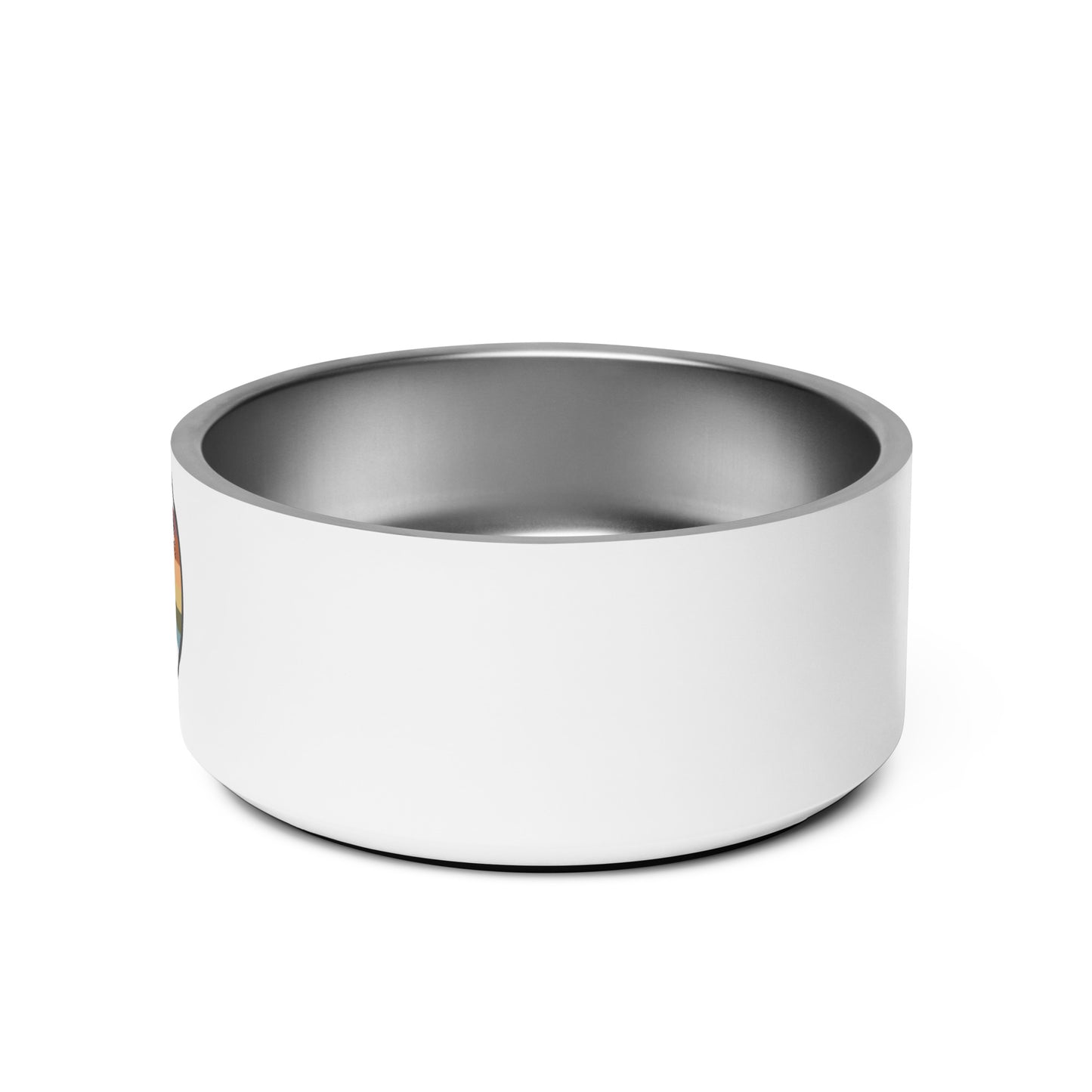 DDP Rainbow Logo pet bowl