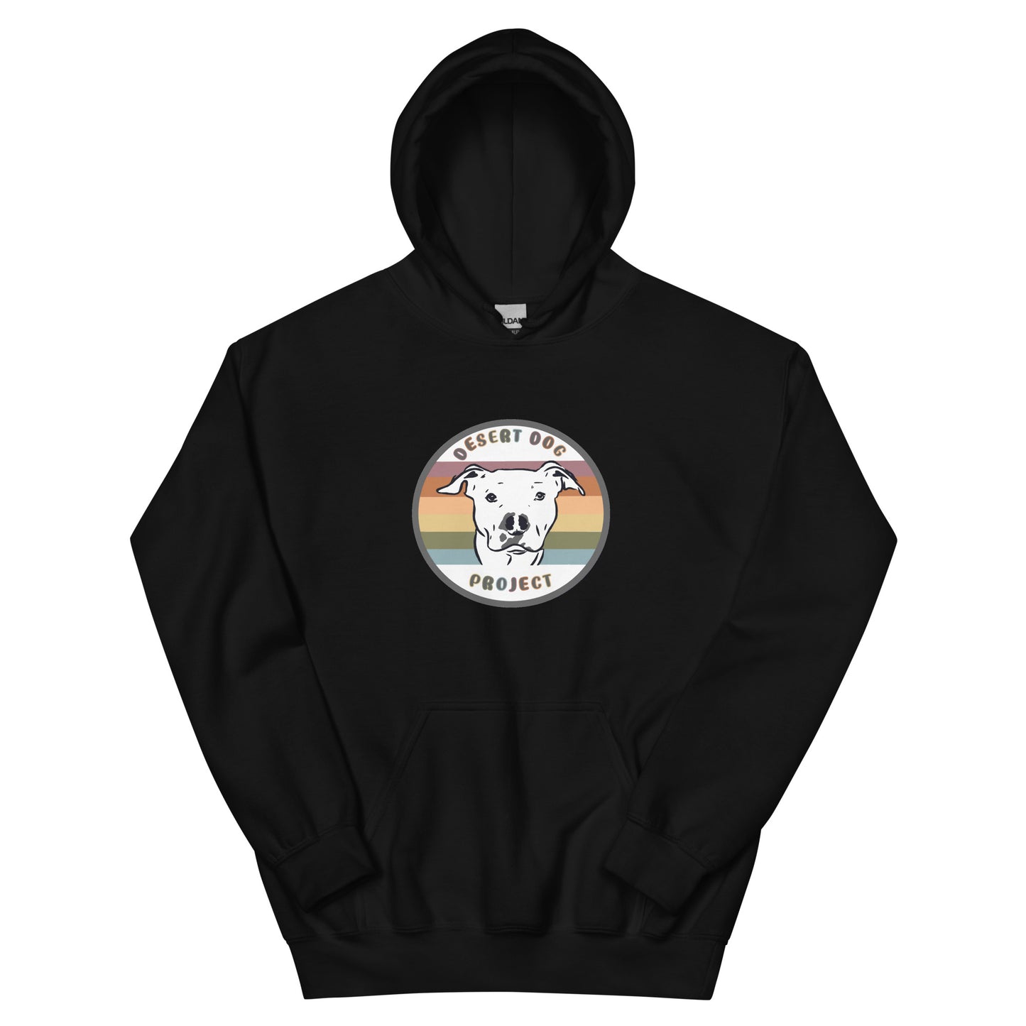 Support Your Local Shelter + DDP Rainbow Logo Unisex Hoodie