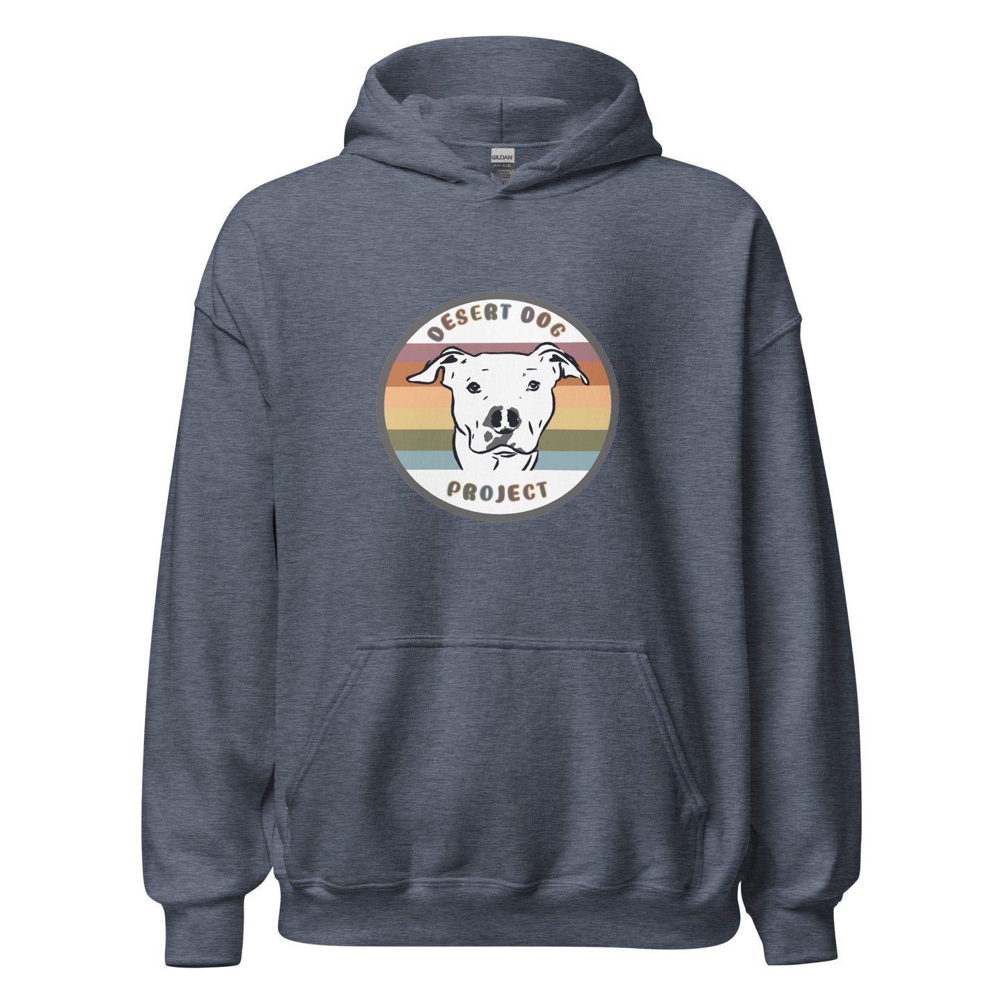 Support Your Local Shelter + DDP Rainbow Logo Unisex Hoodie