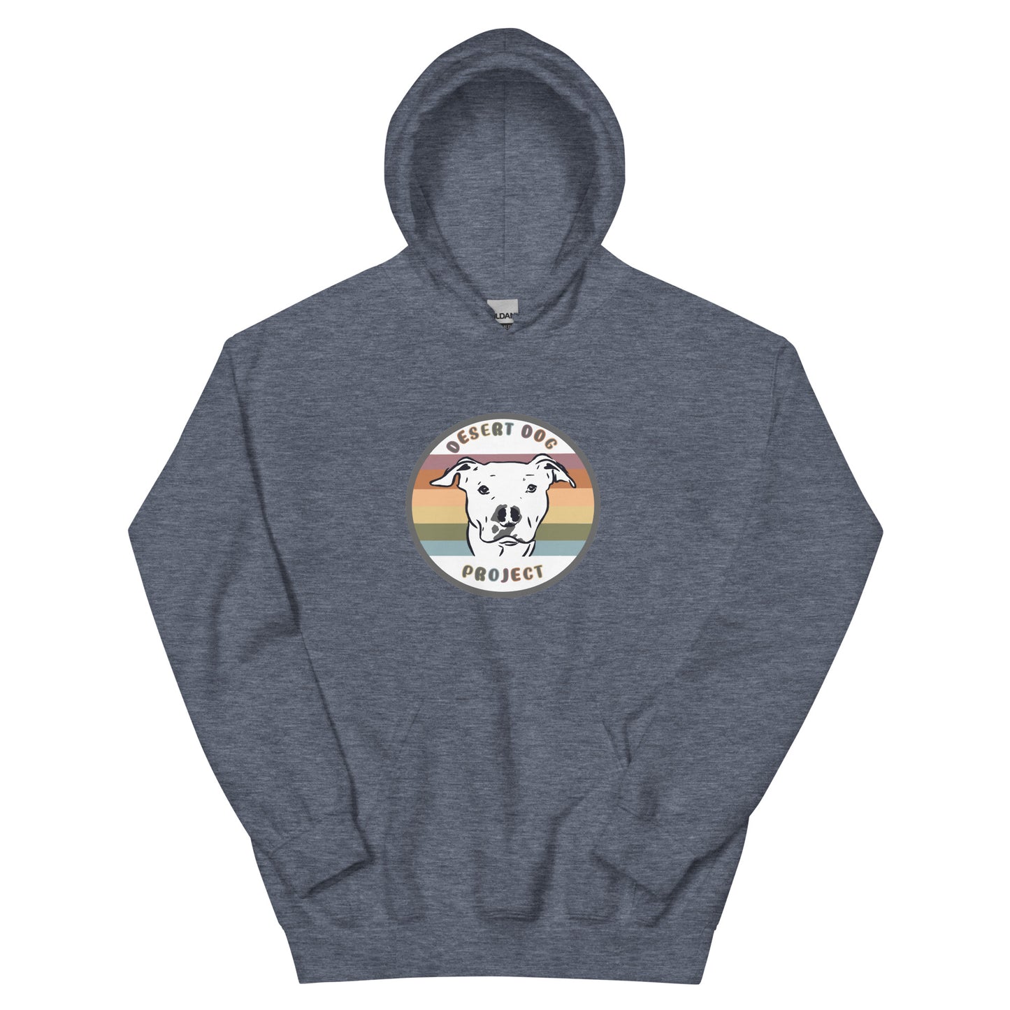 Support Your Local Shelter + DDP Rainbow Logo Unisex Hoodie