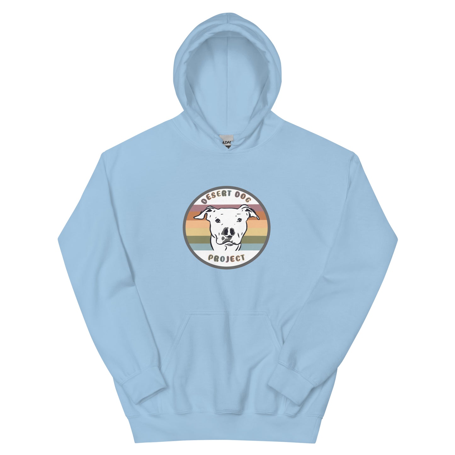 Support Your Local Shelter + DDP Rainbow Logo Unisex Hoodie