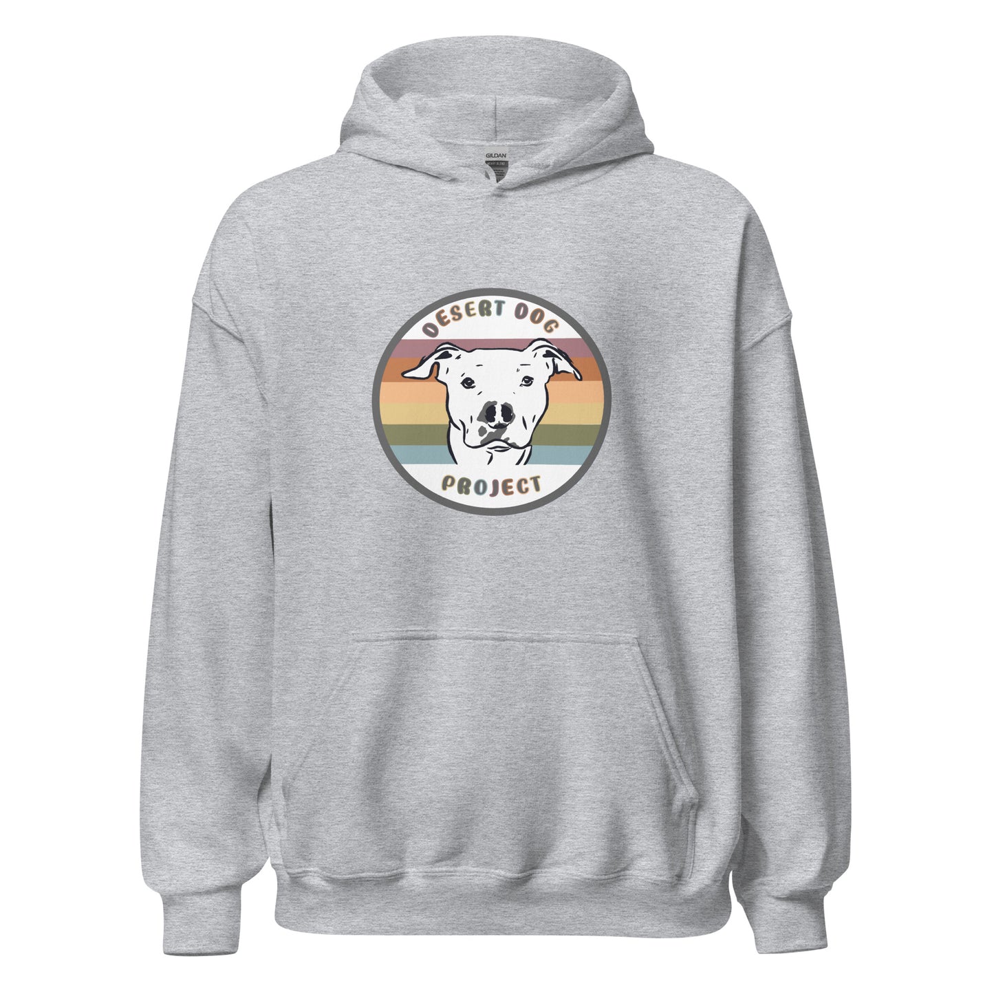 Support Your Local Shelter + DDP Rainbow Logo Unisex Hoodie