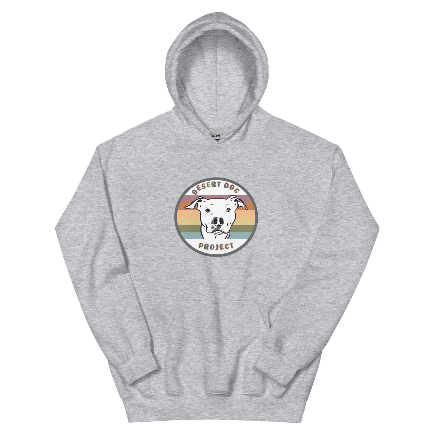 Support Your Local Shelter + DDP Rainbow Logo Unisex Hoodie