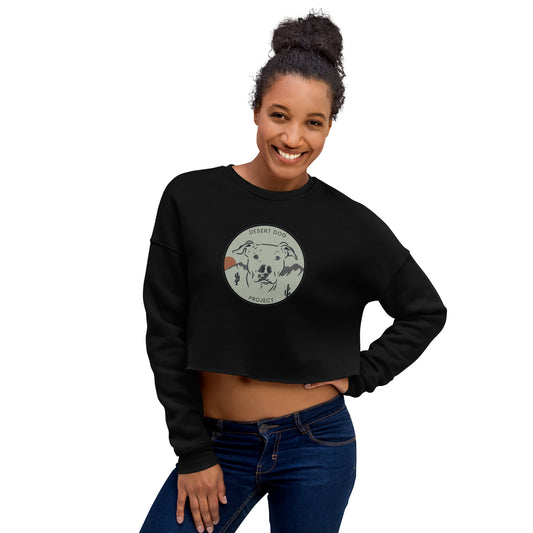 Rescue, Foster, Adopt, Donate DDP Crop Sweatshirt - Women's