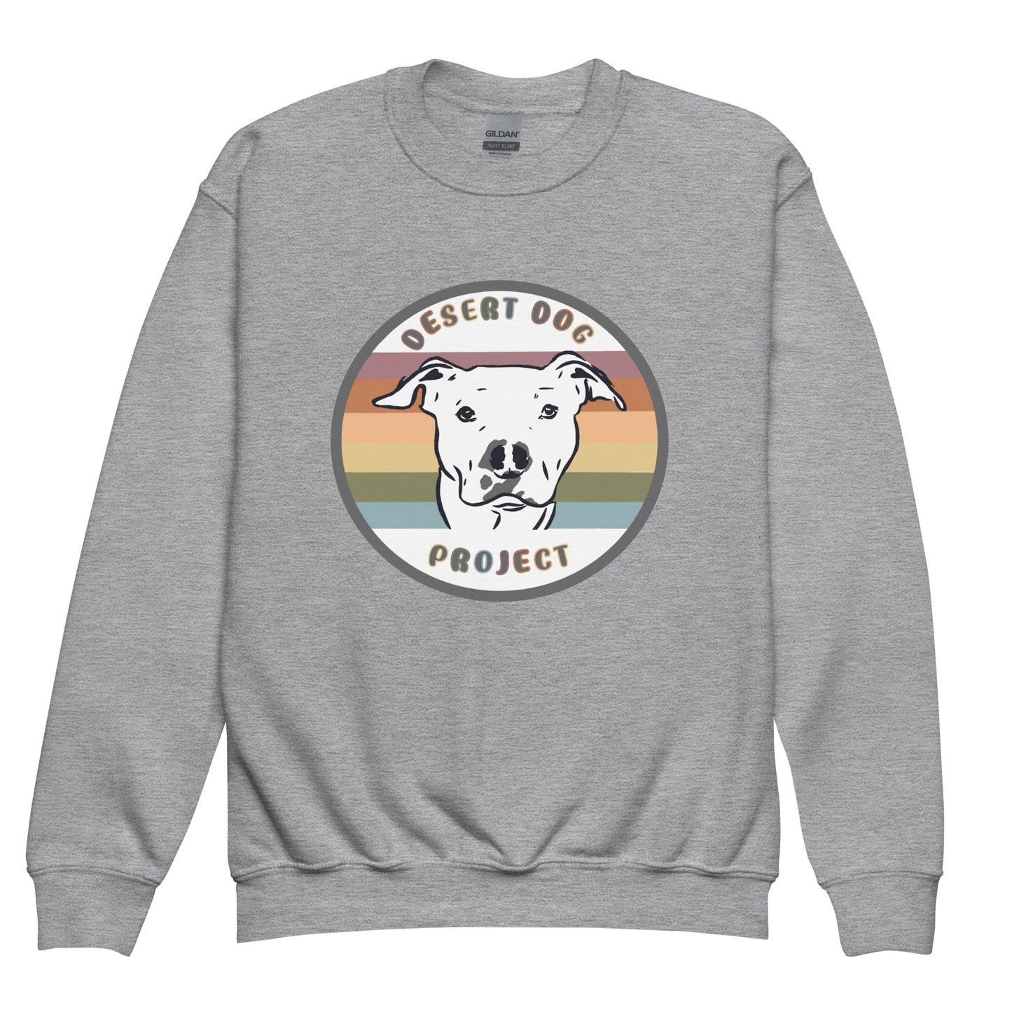 Kids DDP Rainbow Logo crewneck sweatshirt - Unisex (Multiple Colors)