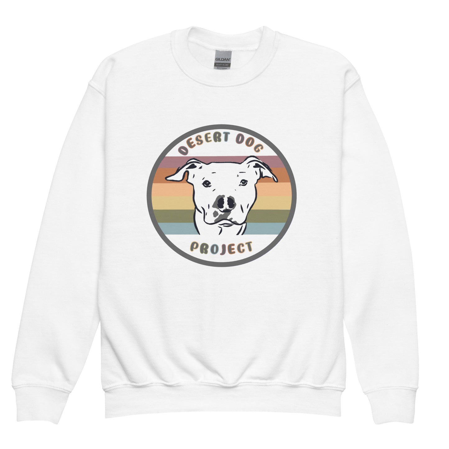 Kids DDP Rainbow Logo crewneck sweatshirt - Unisex (Multiple Colors)